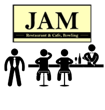 JAM Restaurant & Cafe a kapuvári Bowling pálya, a város szívében