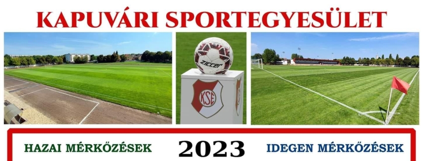 A 2023-as Megyei Labdarúgás naptára
