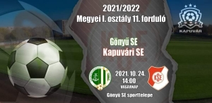 Gönyű - Kapuvár 11. forduló 2 - 2 (1-1)