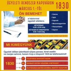 Ügyeleti rend