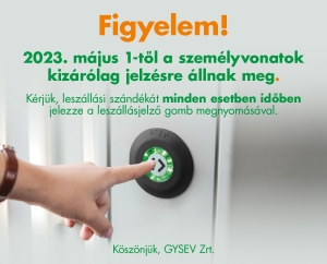 GYSEV utasok Figyelem!